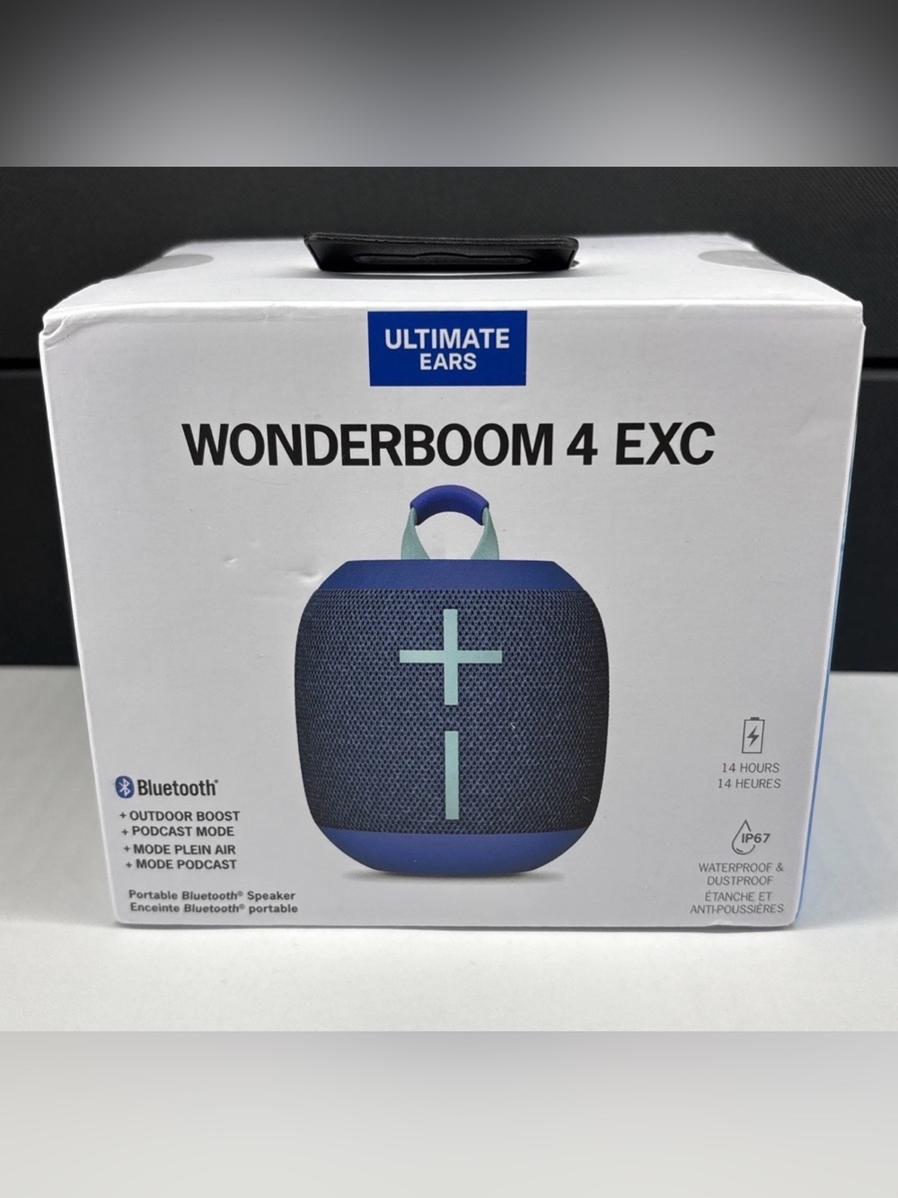 NWT Ultimate Ears WONDERBOOM 4 Bluetooth Speaker Sealed